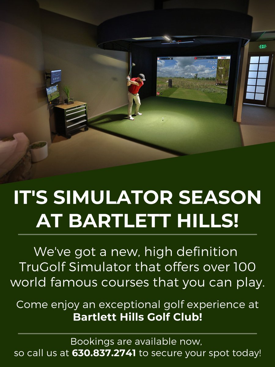 Don't want to play in the cold, but still want to get a round in? We've got you covered!