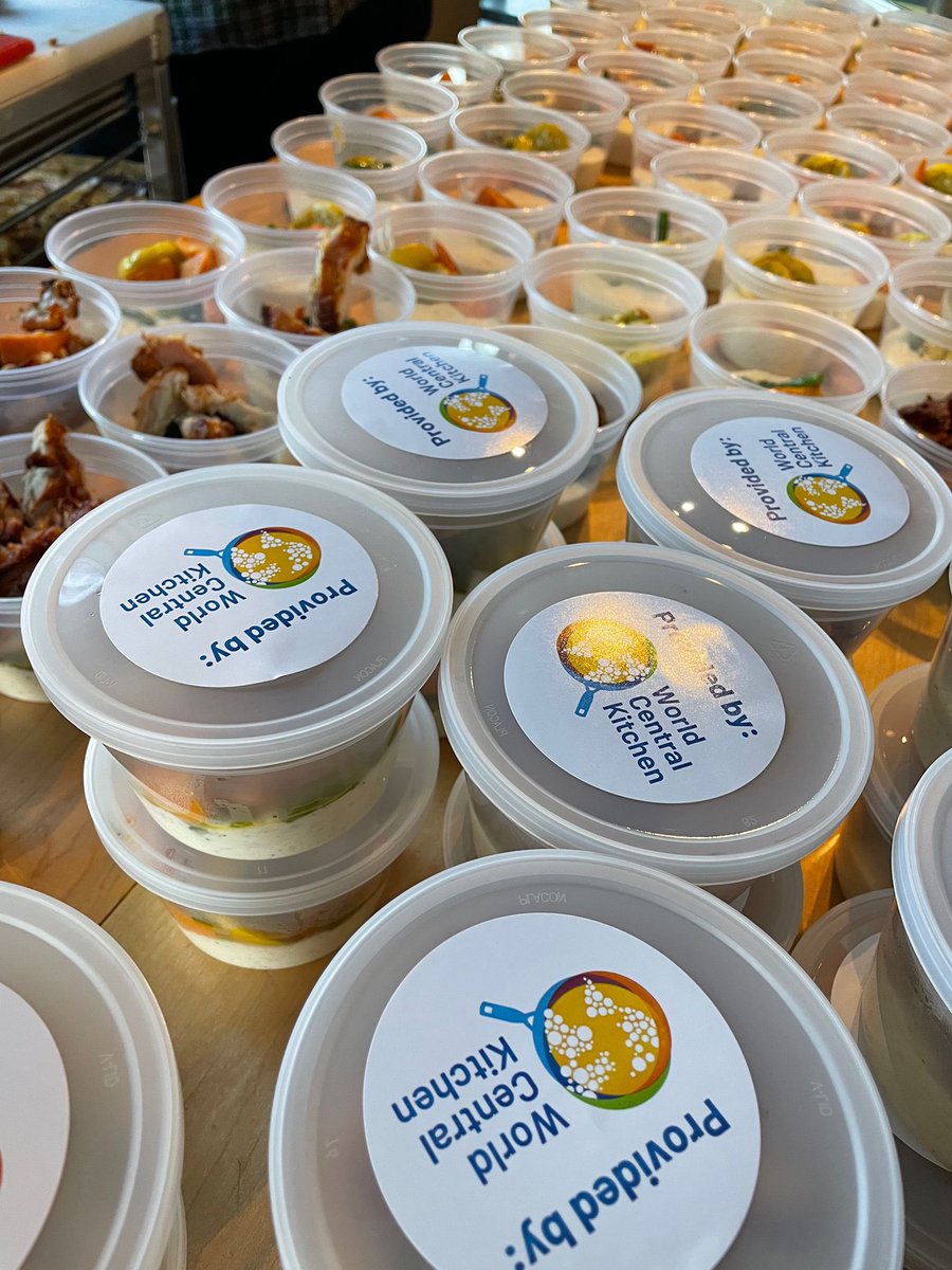 Fresh meals heading out in Kentucky today! Working with local partners, our team is going into communities hit hard by the tornadoes with lunch for anyone in need. Thanks to LEE Initiative, Ramiro’s, Biscuit Love &amp; Big Al’s Deli for jumping in to support! #ChefsForKentucky