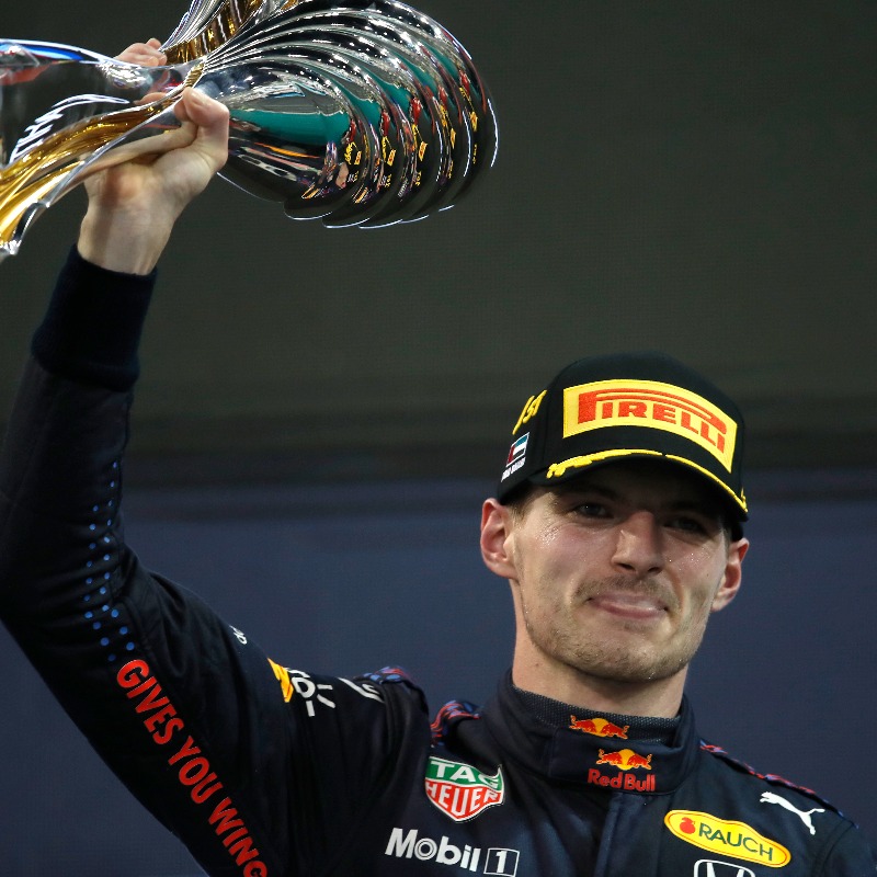 SkySportsF1's tweet photo. Stewards dismiss both of Mercedes' protests - Max Verstappen is the 2021 F1 world champion.

#SkyF1 | #F1 | #AbuDhabiGP 🇦🇪
