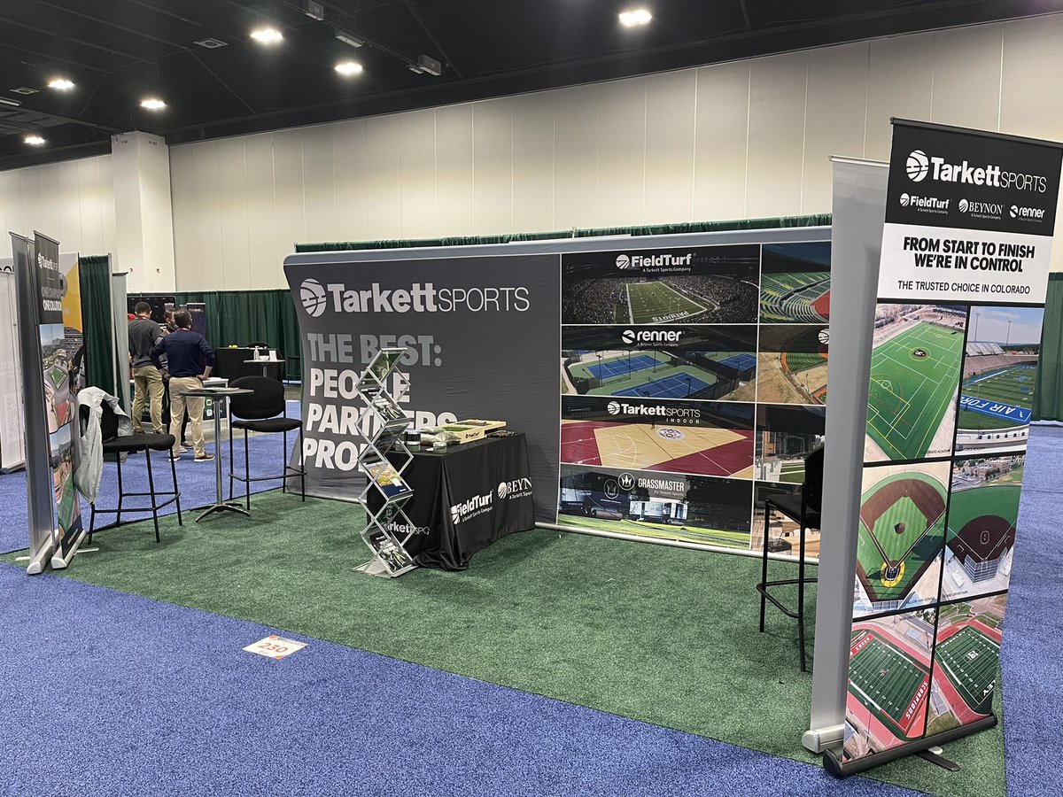 CoachPFieldTurf's tweet photo. If you are at the National Athletic Directors Show in Denver come see us! Booth 230 @FieldTurf @Tarkett_Renner @TarkettGroup @BeynonSports @NIAAA9100 @NFHS_Org #OneCompanyOneSolution https://t.co/R1qa4VuGYM