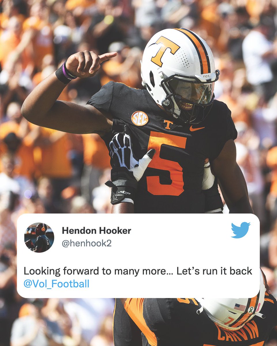 SECNetwork's tweet photo. Run it back 😤

@henhook2 @Vol_Football https://t.co/0FreyZt3fj