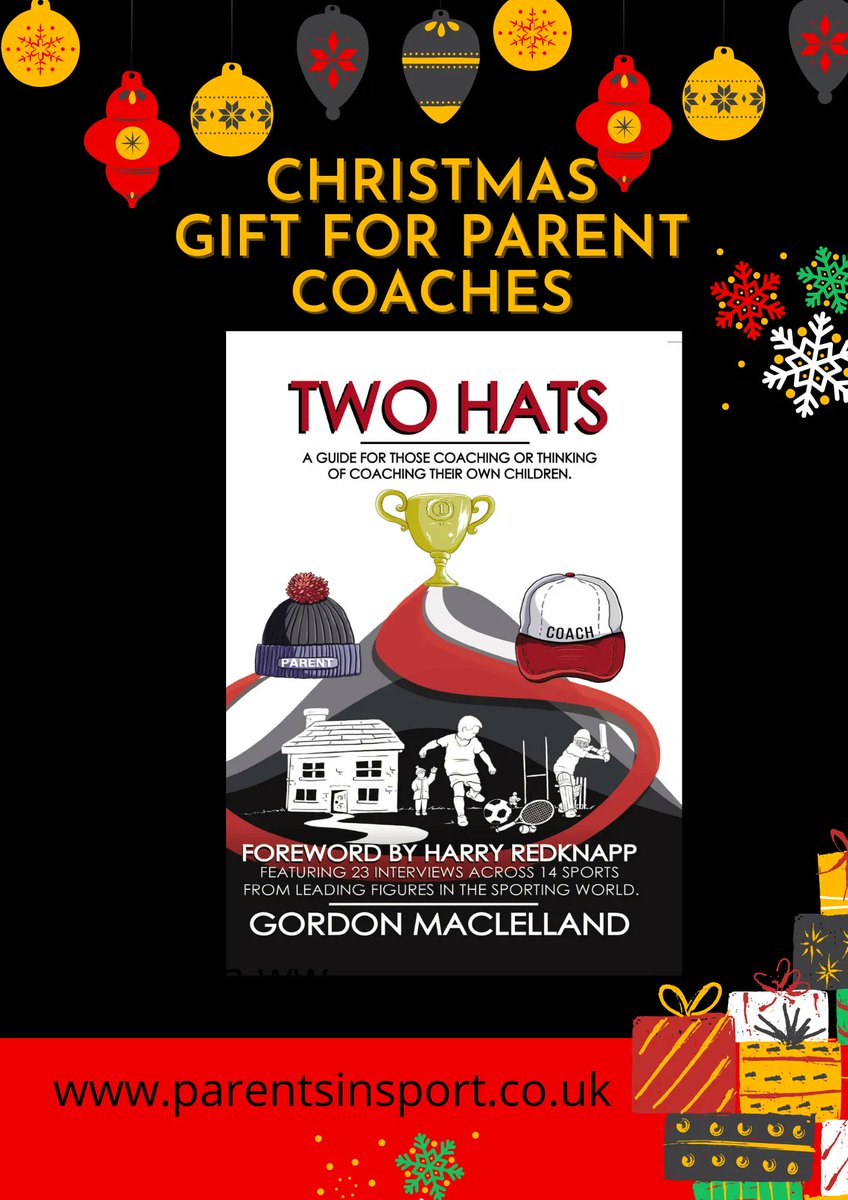 Do you have someone in your family who coaches their own children?
If you do, this Christmas gift could be just what you are looking for, featuring 23 interviews with leading sports figures all round the world sharing their thoughts and experiences.....
buff.ly/34n2mOM