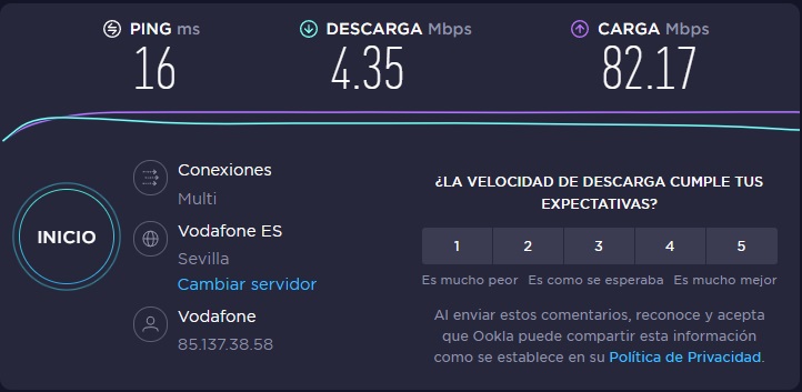 CSGO_SportsLive's tweet photo. @vodafone_es Llevo unos días con el internet demasiado lento, hablo del internet por cable, tengo 600/100 todo fenomenal hasta hade unos días... he hecho 3 test y me dan niveles bajísimos en descarga. https://t.co/a6Bu42jpUg