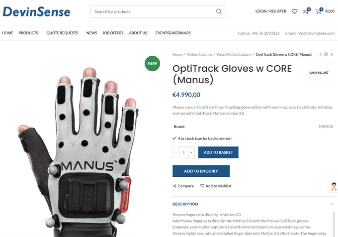 https://www.devinsense.com/product/optitrack-gloves-w-core/