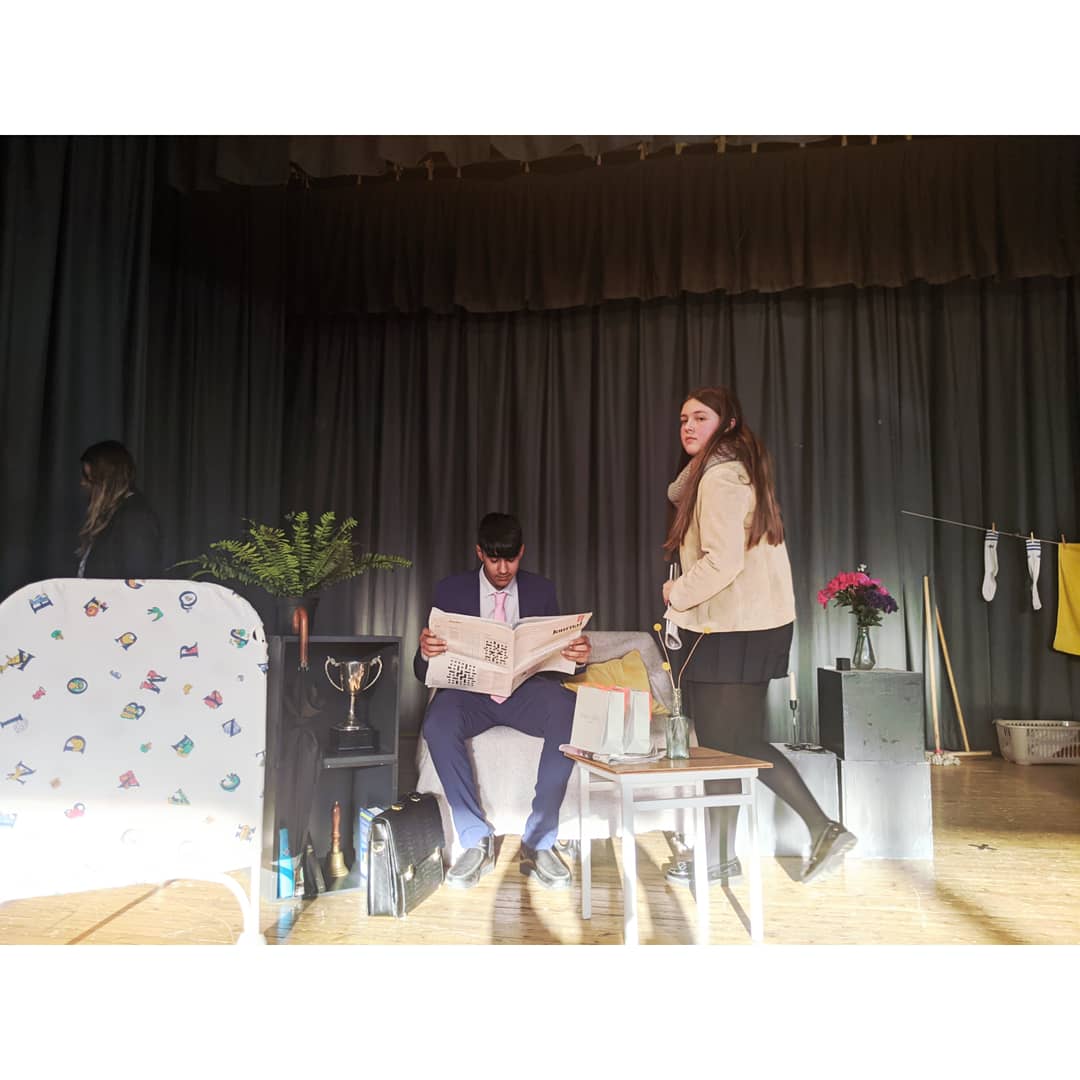 ArtsHya's tweet photo. Year 11 actors performing 'Blood Brothers' for their practical drama exam on Friday. Absolutely smashed it! #bloodbrothers #willyrussellsbloodbrothers #proudteacher
#btectechaward
@thehyndburnacademy @ArtsHya
๐ฌ๐ญ๐๐ฝ๏ธ https://t.co/Kh4ZnTynvJ