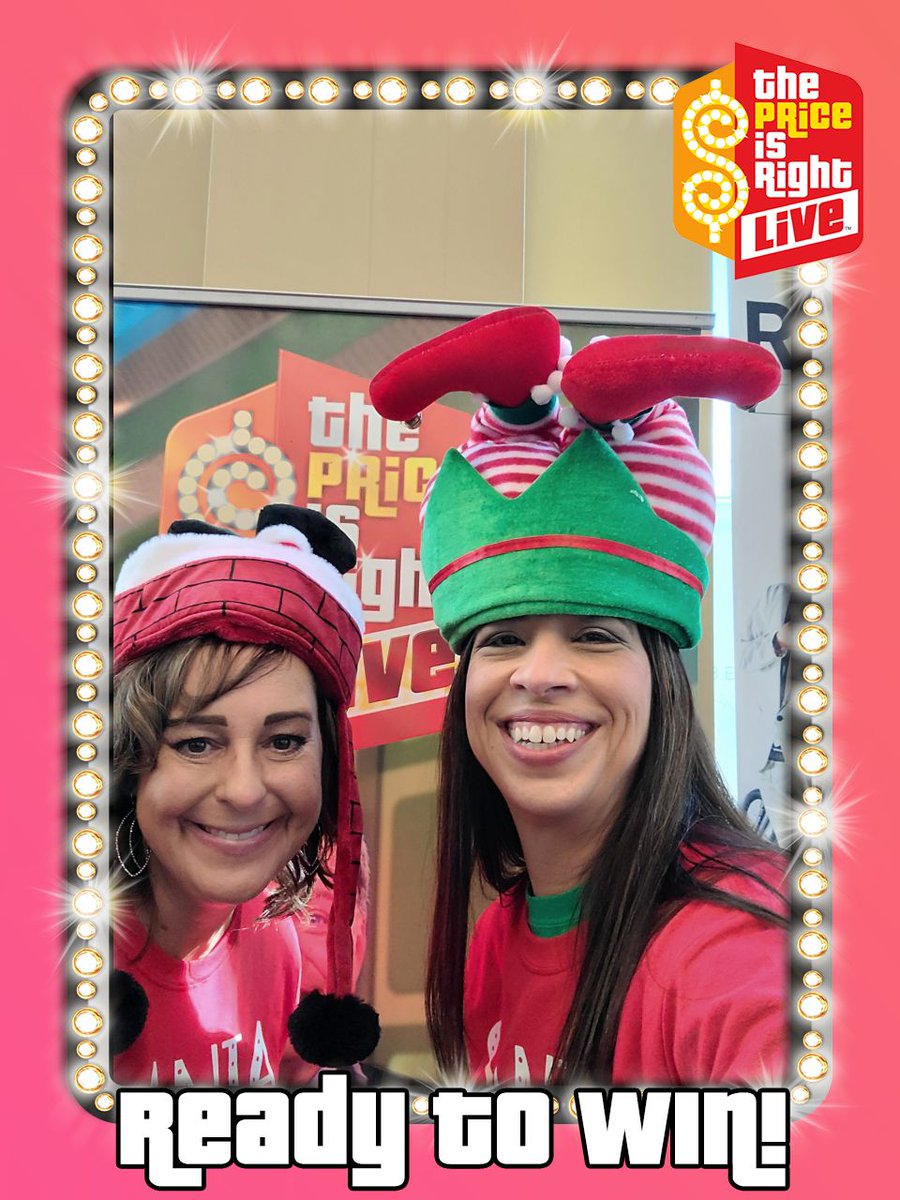 adromine's tweet photo. We are ready to win today on The Price is Right Live! Wish us luck!! #thepriceisrightlive  #TPIRLive @TPIRLIVE https://t.co/6bx60jNIUn
