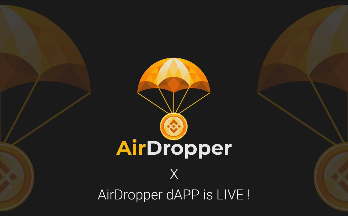 🎁 AirDropper dAPP is LIVE ! 🎁

app.airdropper.xyz/listing 

Come and get 1000 $AIR tokens if you hold 55k $AIR 

As we didn't want smaller holders to feel let down, we created a surprise Airdrop. If you hold atleast 100$ worth of $AIR, there might be a gift for you : be quick!
