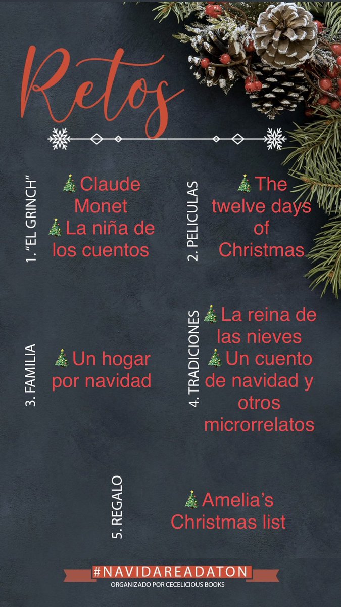 surfy99's tweet photo. Las últimas dos actividades! 😢
Muchas gracias @CeceLiciousBook por organizar esta increíble maratón, me divertí muchísimo ❤️
 #NavidaReadAton https://t.co/Qefm9Vy3Ea