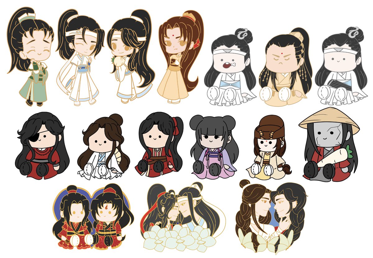 Billacookie's tweet photo. Billas FINAL p4p for 2021
Chibi Juniors Pins
Plush baby CQL juniors 
Tgcf plush babies 
RESTOCK  pins, Wangxian, Hualian, Bingqui, Yao, Yanli, Wen ning! 

P4P Form : https://t.co/7SboeKMQdG

#p4p #tgcf #juniors #wangixan #hualian #bingqui https://t.co/0U7lVRM3gm