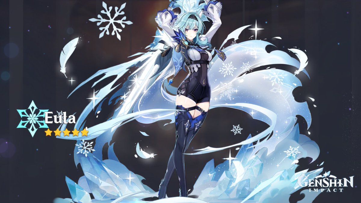 UrbanElf's tweet image. I finally got my frosty bae Eula!! 😍❄️