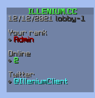 IlleniumClient's tweet image. What is it?