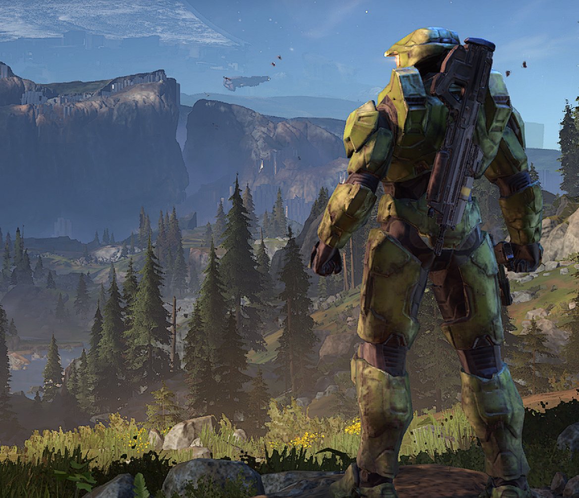 Habitat911's tweet photo. Just wanna say, I finished the Halo Infinite campaign and it feels like Halo is back. Really appreciate all the work 343 has done to make a truly great Halo game, means a lot to me and many others. Thank you guys. @ske7ch @Unyshek @SteveDownes117 @jentaylortown  @halo https://t.co/k7w07Ti9EO