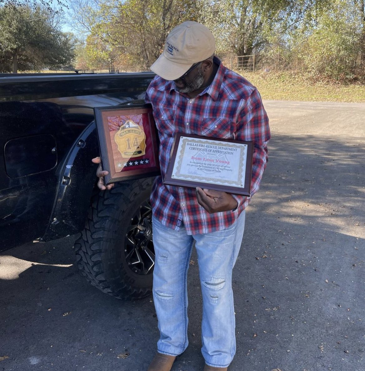 DeionSanders's tweet photo. @IsomYoung Congratulations my brother. Well deserved and I wouldn’t know what to do without you man! God bless Love ya 2 Life https://t.co/WcT55l6HOF