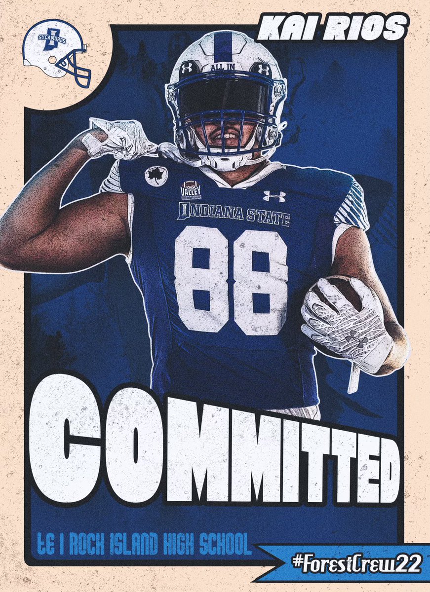 Next chapter…LETS WORK #COMMITTED🔵⚪️ <a href="/Coach_Hammer/">Ben Hammer</a> <a href="/CmalryMallory/">Curt Mallory</a> <a href="/CoachTylerFunk/">Tyler Funk</a> <a href="/IndStFB/">Indiana State Football</a>