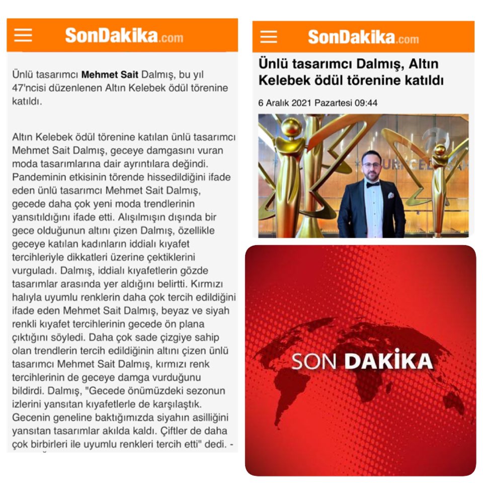 msaitdalmis's tweet photo. #altınkelebeködülleri #moda #tasarım #mehmetsaitdalmış #dalmışbeuaty #pantenealtinkelebek #AltınKelebek https://t.co/oqb2IIT8zB