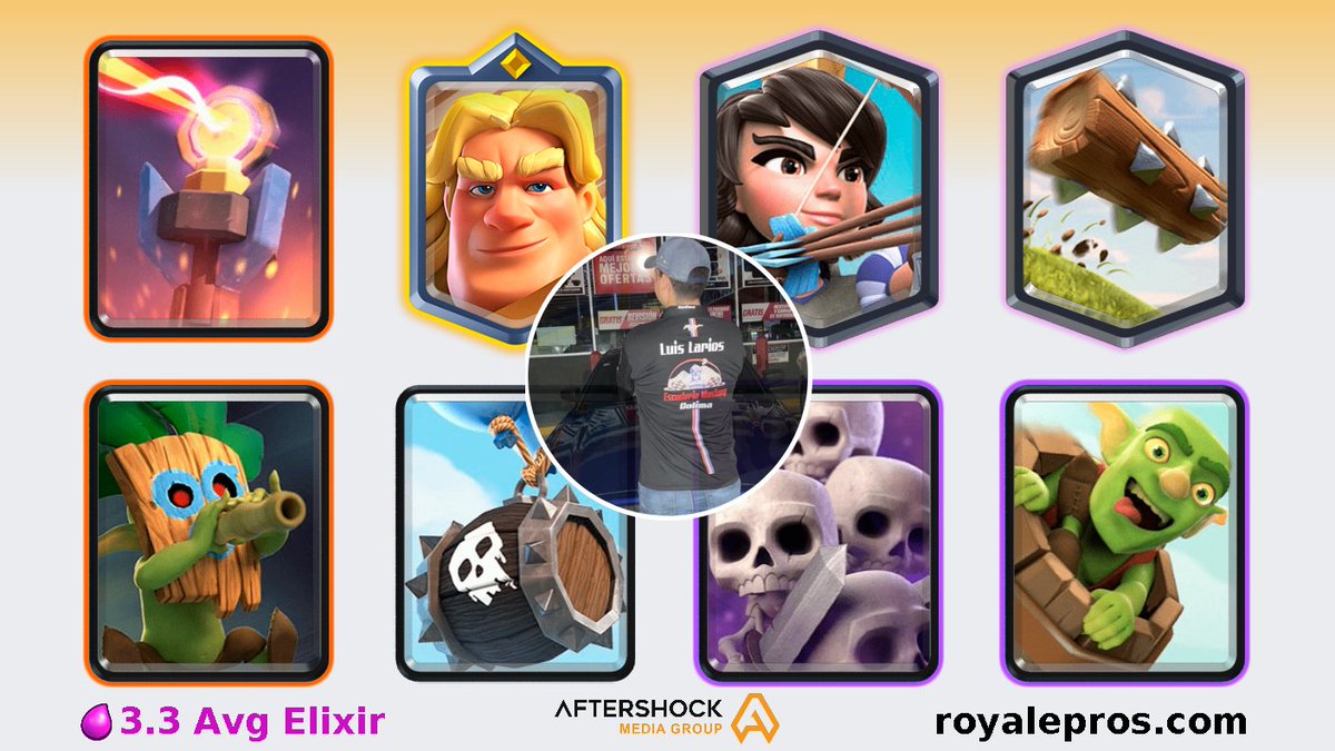 .<a href="/LuisLarios08/">Luis Larios</a> has won grand challenge on 13/12/2021 04:01:45 SGT [Inferno Tower,Golden Knight,Princess,The Log,Dart Goblin,Skeleton Barrel,Skeleton Army,Goblin Barrel]

Deck: link.clashroyale.com/deck/en?deck=2…

GC Logs: royalepros.com/viewprofile/29…

Powered by @ AMGinfluence