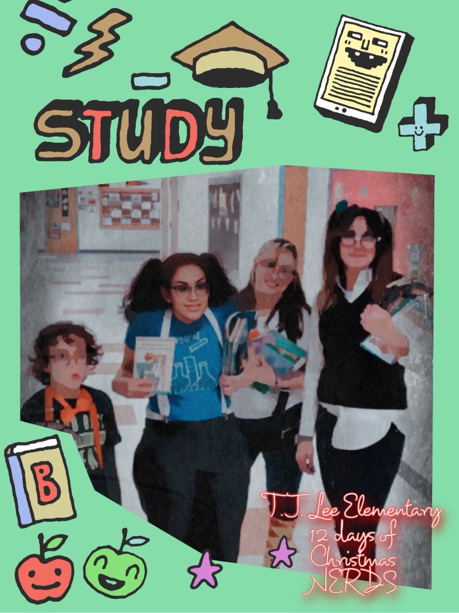 AprilJauncey's tweet photo. #Nerds #IISD Love our Teams ! &amp; Teacher/ Staff @NyreeLandon @AprilJauncey @Mrs. Wall 💯✨ participation in fun moments ✨such as this for  #SpEd #12DaysofChristmas  @tjleelions 📸Credit: CT: @LarryParrish https://t.co/8w5V4szrHN
