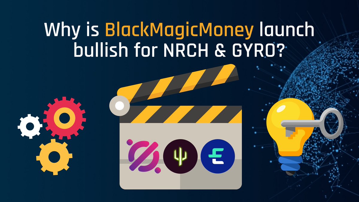 Consigliere_nm's tweet photo. It's time for a thread about @blackmagicmoney launch and upcoming 1+1 airdrop for $NRCH, $GYRO, $MCB, $LINK, $EPS and $BSCPAD holders.

➡️Safety
➡️What is BMM?
➡️Collateralization example
➡️Benefits 
➡️Airdrop
➡️Schedule
➡️Example for dummies
➡️Why own $VOODOO token?

Lets start: https://t.co/spsfBZRZ7R