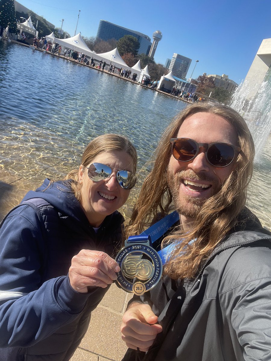 drkharp's tweet photo. So proud of @lonestarnelson for running the Dallas Marathon today.#FAMILY💙@LSHSYearbook @LSHSRangers https://t.co/NzIq3kYdLd