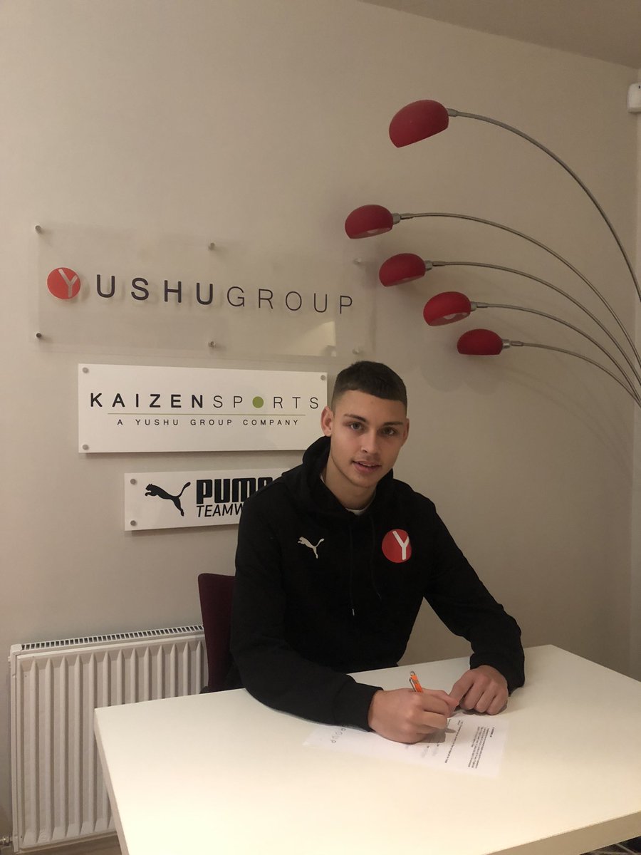 Delighted to announce the signing of Bailey Adamson to the <a href="/GroupYushu/">Yushu Group</a> 

Bailey has spent the last four years at Newcastle United and sure many people within the game will know the 6ft 4 striker for his regular goals. 

Bailey certainly has the attributes to go far in the game