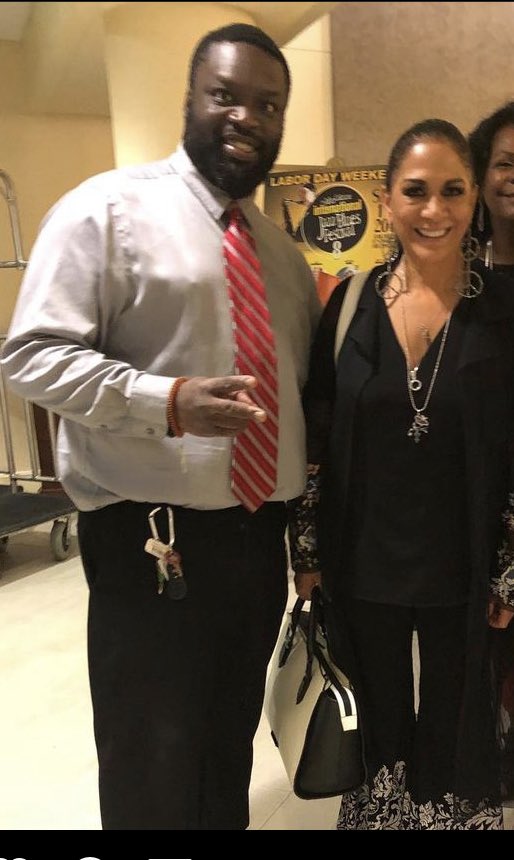 Got to meet Sheila E in 2018 . What a pleasant woman Happy Birthday 