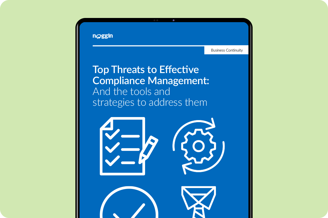 teamnoggin's tweet photo. Download Noggin's free guide 'Top Threats to Effective Compliance Management' to find out the tools and strategies to address them. https://t.co/XyHajs84T2
#teamnoggin #compliancemanagement #GRC #GRCsoftware #governanceriskcompliance #riskmanagement #businesscontinuity https://t.co/HDdvrO0U2J