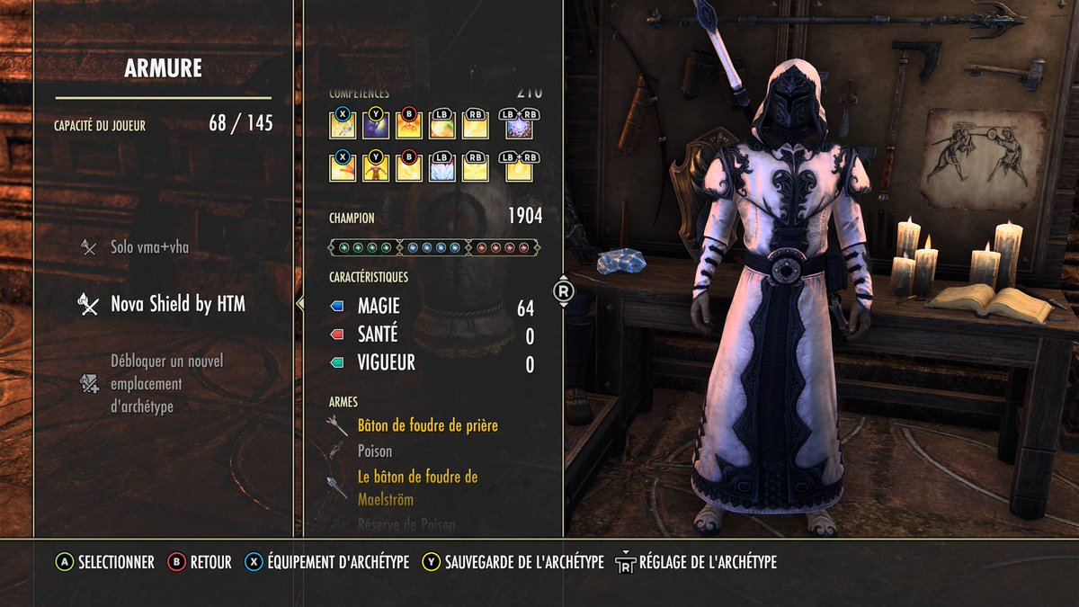 metalseb666's tweet image. The amazing and strong magicka Templar #novashield by @HackMinotaur , I love this build and soon I will have the #paladin by @HackMinotaur again😁😉 #teso #esonline #eso #magplar #deadlands #xbox #xboxseries #xboxeu