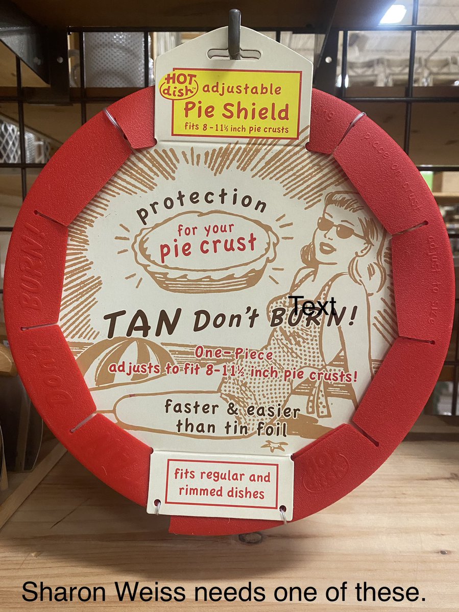 christy_staats's tweet photo. I was at @worldmarket yesterday and realized #SharonWeiss needs one of these!! #mariecallender #pie #pumpkinpie https://t.co/uNQC1Yl9l1