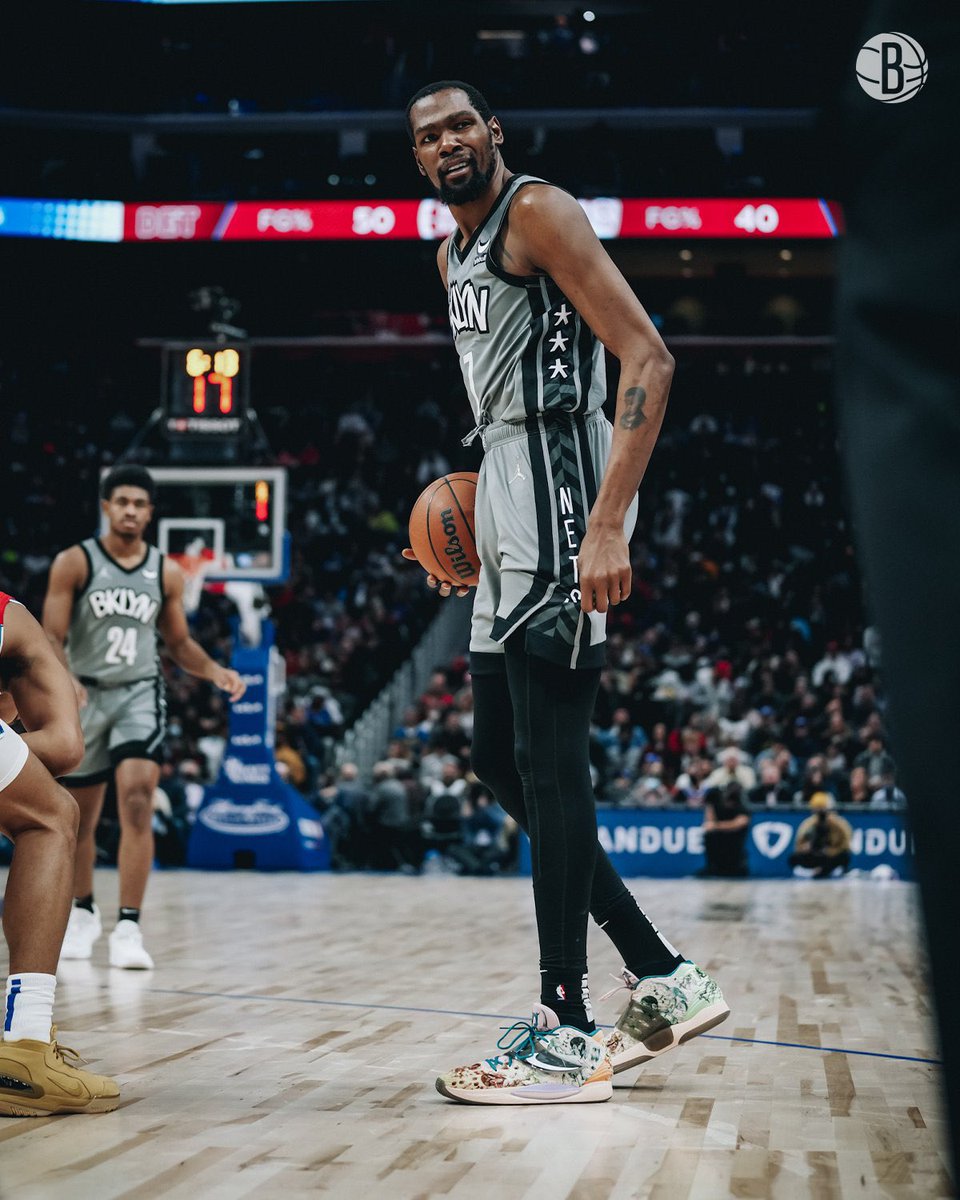 KD JUST UNSTOPPABLE 🐍

51 PTS 
16/31 FG 
5/10 3PT 
14/15 FT
7 REB 
9 AST 
41 MIN 

His first 50-BALL of the season 🔥
<a href="/KDTrey5/">Kevin Durant</a> (📸: <a href="/BrooklynNets/">Brooklyn Nets</a>)