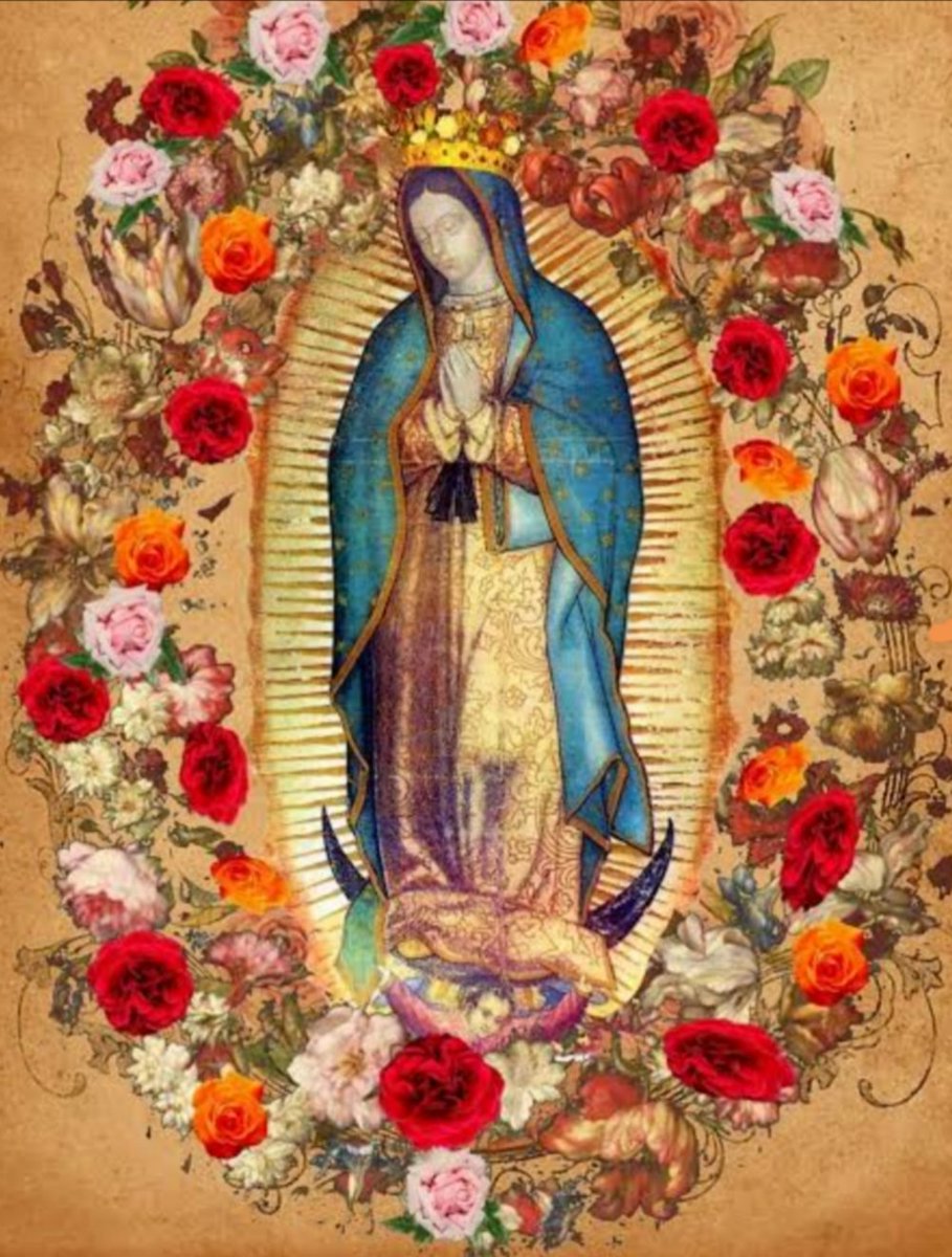 Muchas felicidades madre hermosa de Guadalupe te doy gracias por tantas bendiciones, con mi fe y esperanza siempre estás conmigo y protegiendo a mis seres queridos. 🌺💞🙌🙏