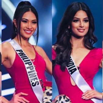 pbb_prediction's tweet photo. India and Philippines - last two standing ASIAN candidates in the Top Ten! Lets go Bea!!!

GO BEA
HOPING FOR TOP 5
#GoMezUniverse 
 #70thMissUniverse https://t.co/61LFXWosmp
