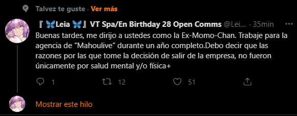 GeorginoXD's tweet photo. Momo salio del closet y revelo lo que muchos se preguntaban sera solamente difamaciones a la "agencia" o enrealidad sera verdad? recuerdo que por mas palabras hayan si no hay pruebas no hay nada concreto, si mahoulive responde al tema +
#GeorVTNews #Vtuber #PolemicaVtuber https://t.co/xlcvCLl9gs