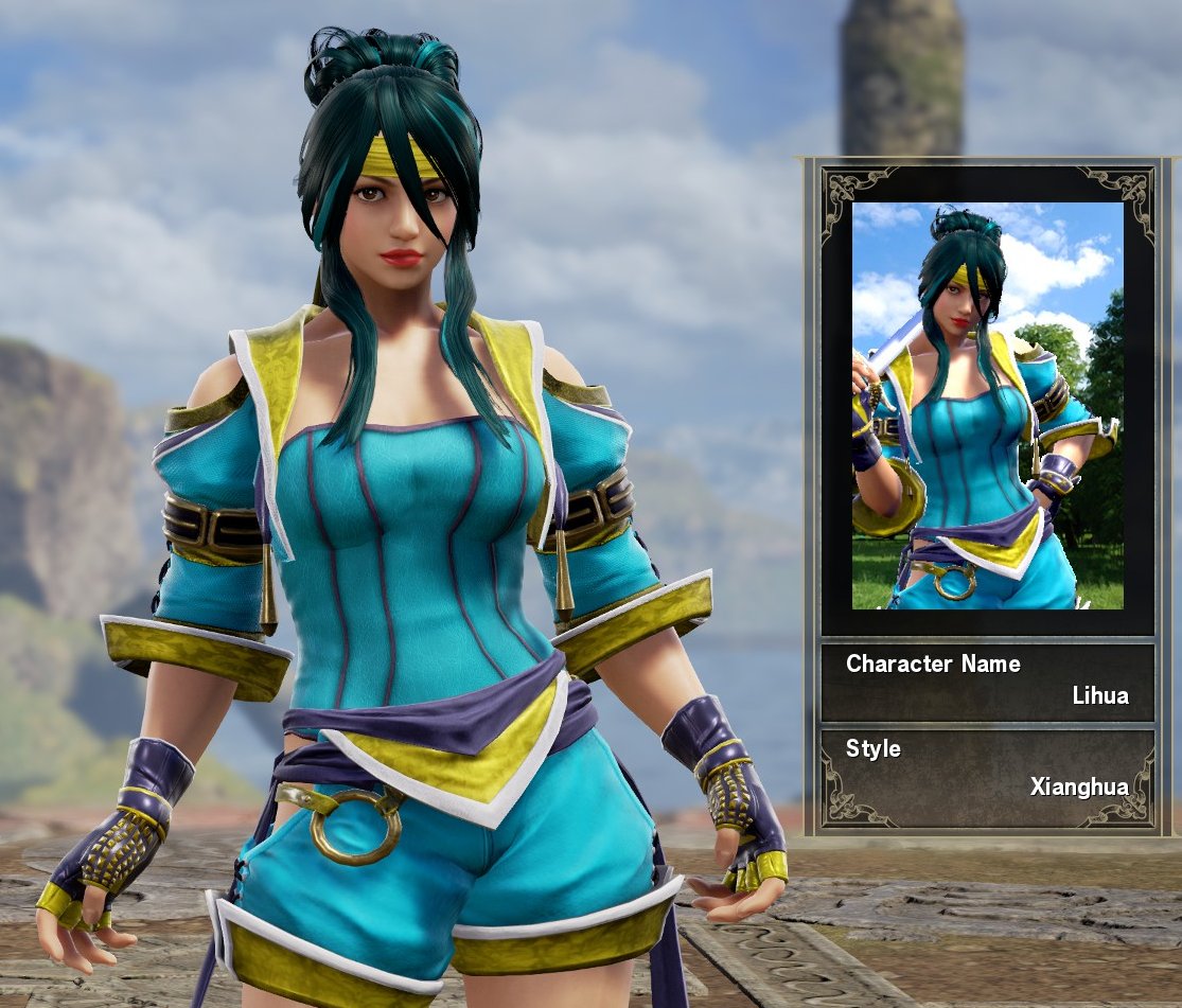 30 minute creation. Lihua from Taito's Kaiser Knuckle. #SC6