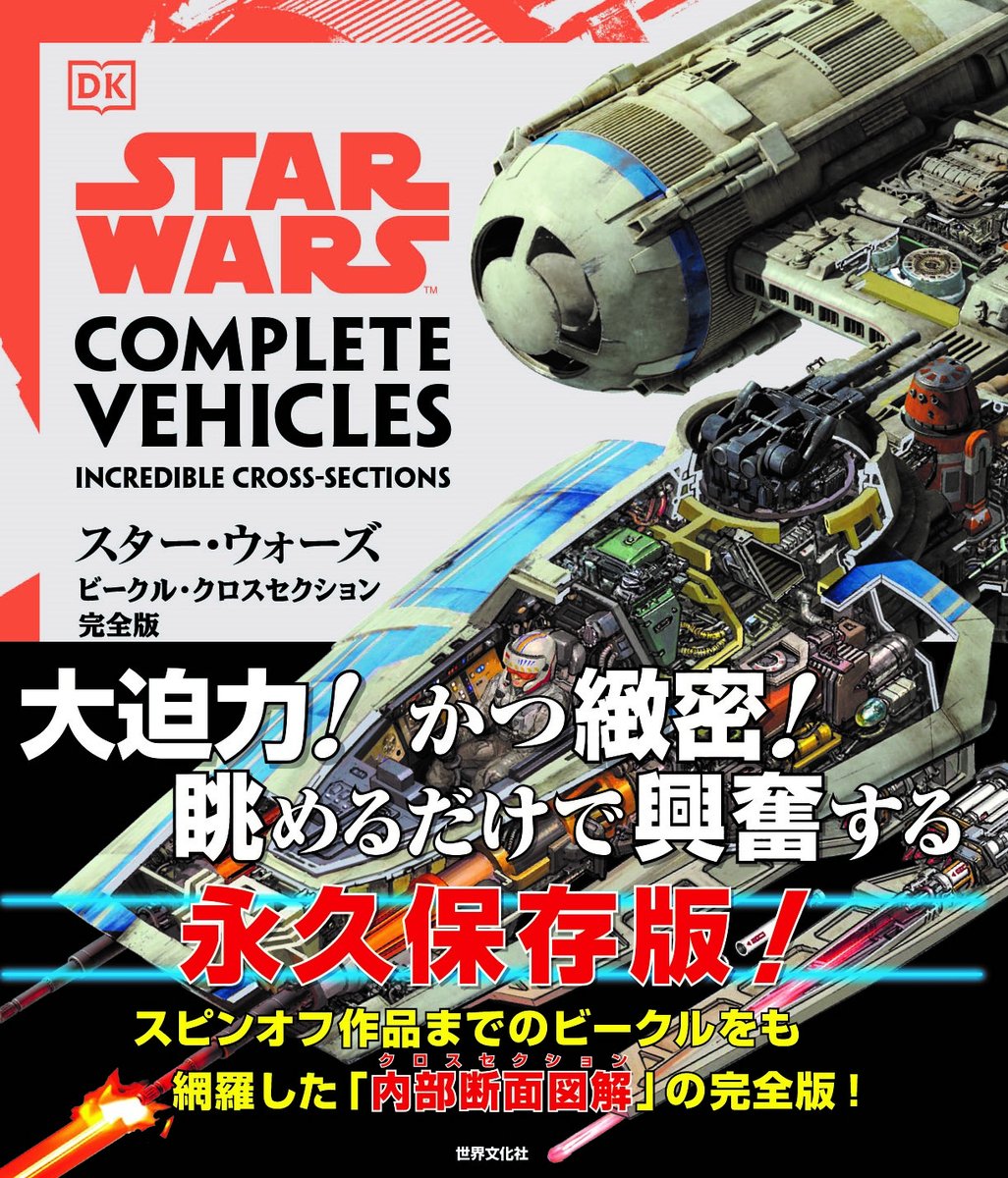 スター・ウォーズクロスセクション　キャラクター　完全保存版3点セット 発売以来、大反響❗️／ #スターウォーズ/ビークル・クロスセクション