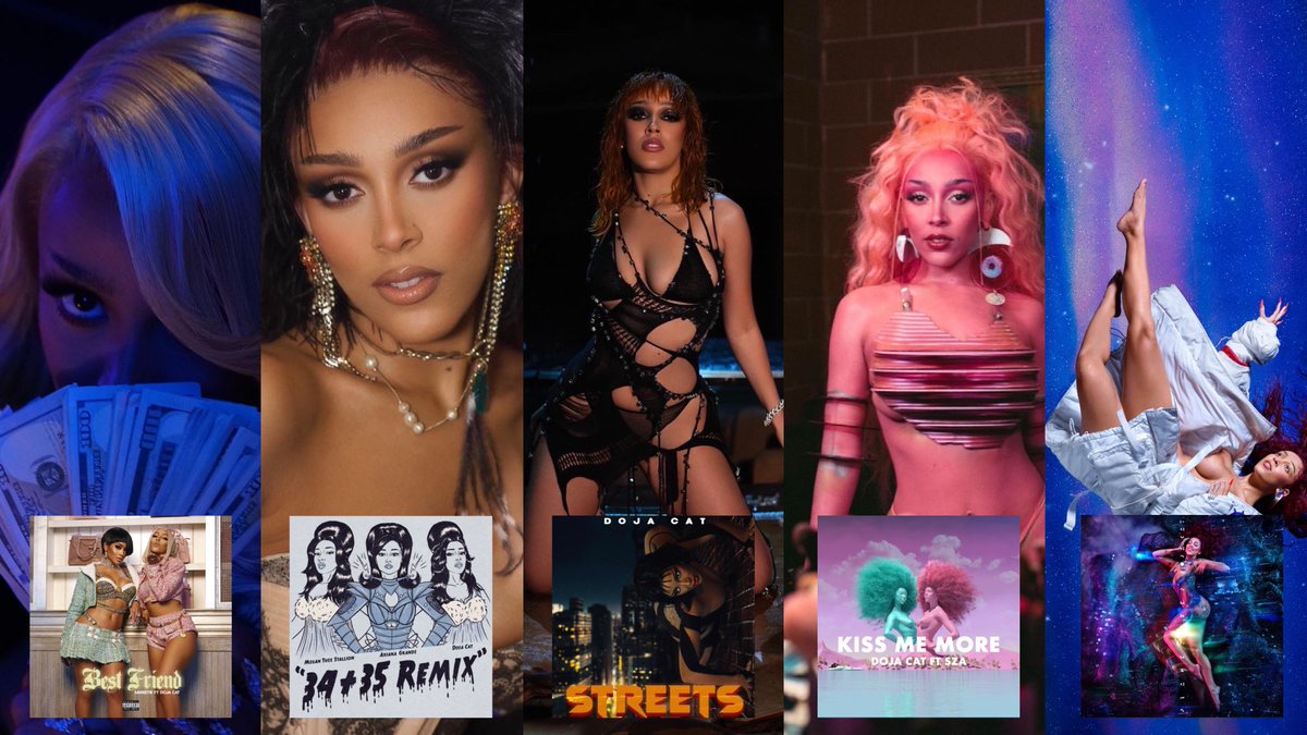 DojaNews's tweet photo. 2021 by @DojaCat. https://t.co/bmAD6FrWSc