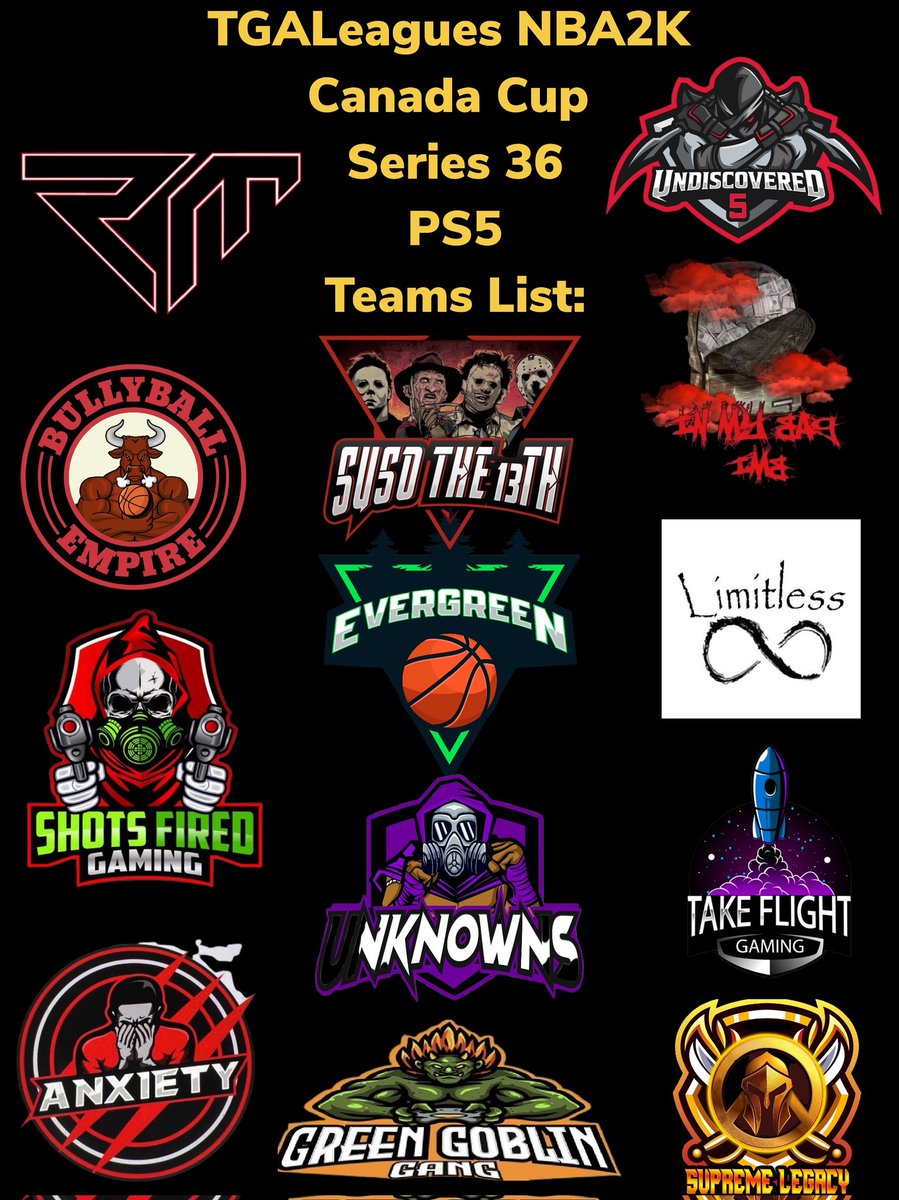 LeaguesTga's tweet photo. TGALeagues NBA2K Canada Cup Series 36 PS5 13th Team in Limitless WELCOME!!! WHOSE NEXT? SIGN UP NOW!!! #TGALeagues #CANADACUP #NBA2K #SERIES36 #PS5 #5V5PROAM @LeaguesTGA 
@LimitIess2k https://t.co/QQExP38GAc
