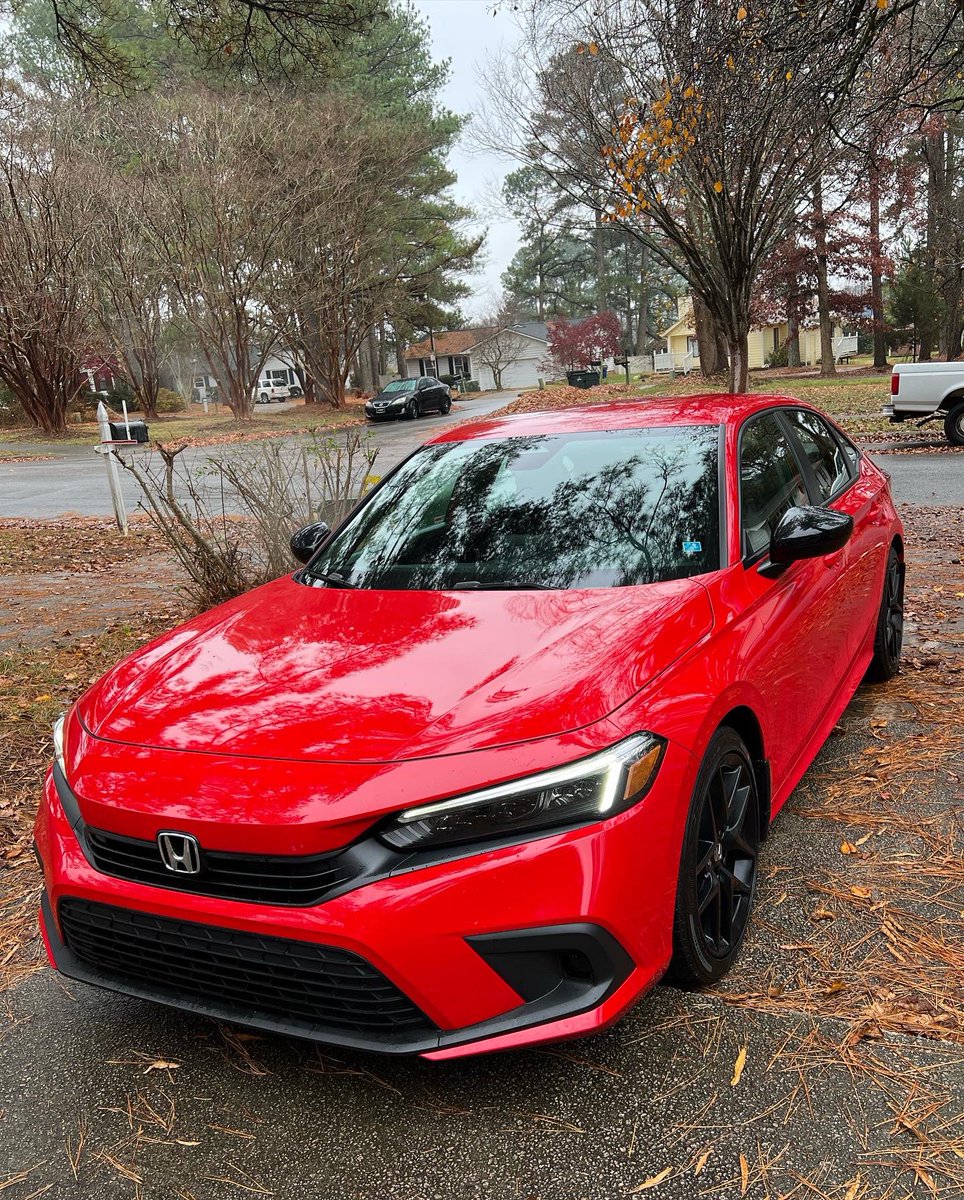 First ever big girl purchase!!! 🖤.. Happy Early Christmas to myself!  #2022HondaCivicSport #newcardump