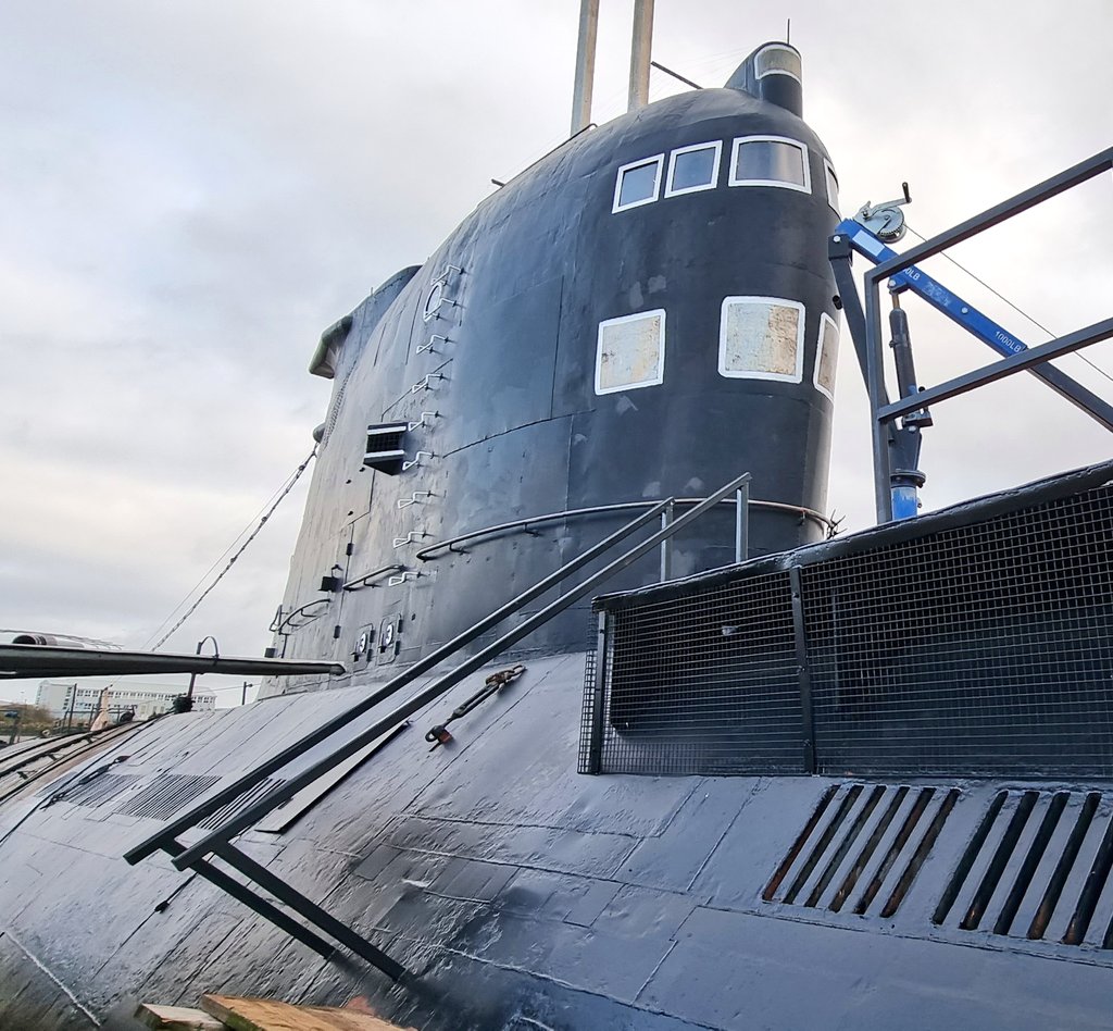 liquid_highway1's tweet photo. Many thanks to @sovietsub for showing us around the Russian submarine today
#sovietsub #b49 #u475 https://t.co/4R3ixuG03f