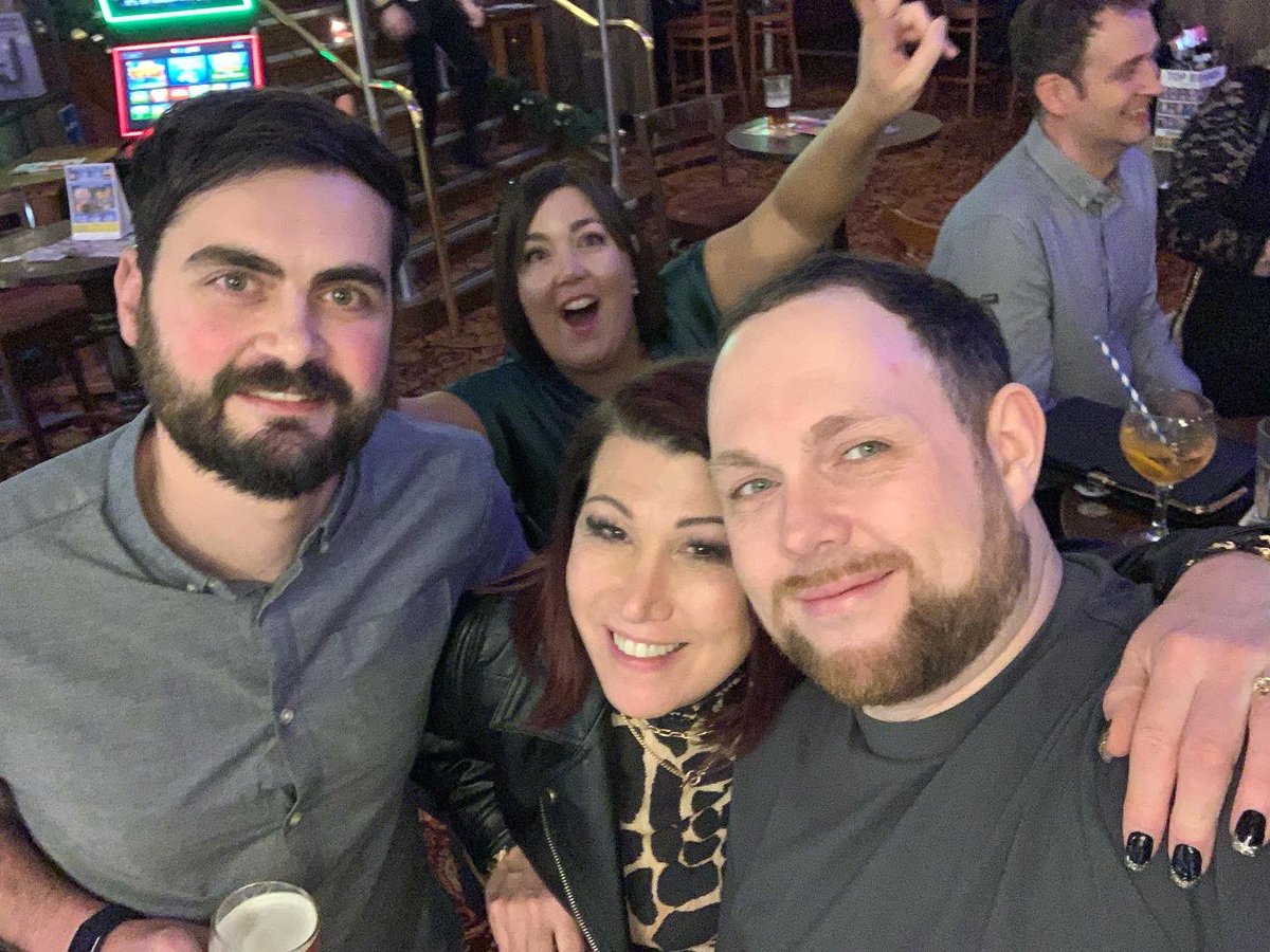 Davec_21's tweet photo. Christmas night out with the old team, as always a great fun filled night. https://t.co/Z0pi3zaP0N