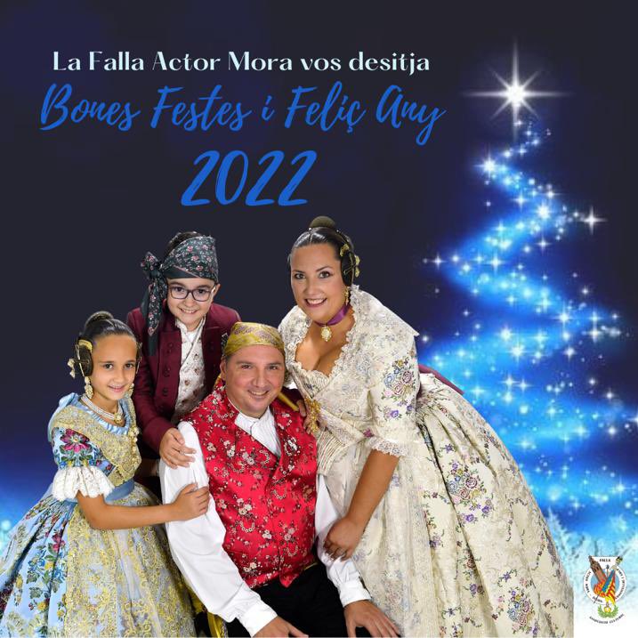 FallaActorMora's tweet image. Desde Actor Mora, os deseamos una feliz y brillante navidad llena de amor de familia amigos y fiesta🔥🥰