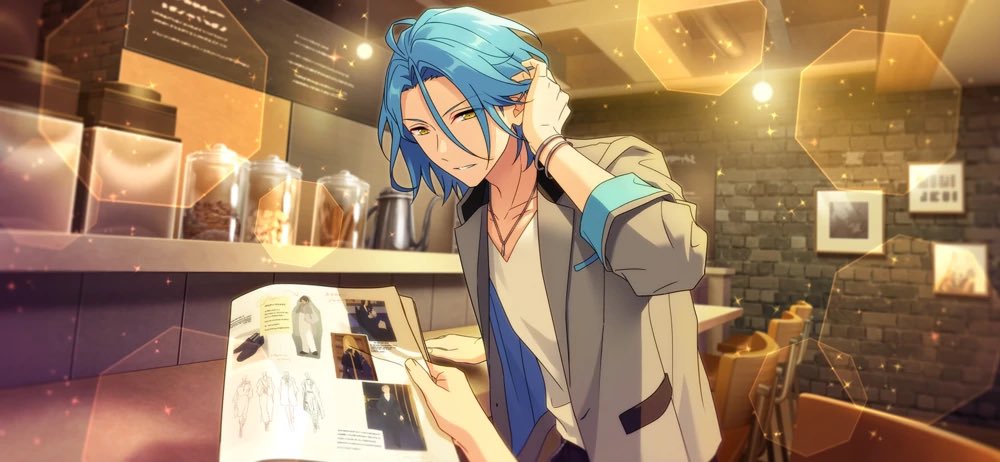 pinkblueotd's tweet photo. 💖💙✨ Today’s first Pink/Blue pair of the day is HiMERU and Kouhaku Oukawa from Ensemble Stars! https://t.co/B6dn29x2Kq