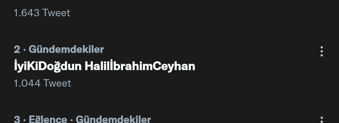 DArsblt's tweet photo. bir saattir tweet atiyoruz bu rakam ne ya

İyiKiDoğdun HalilİbrahimCeyhan https://t.co/gu6l8NI2EU