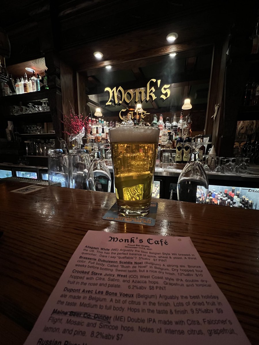 Eric Liguori (@ericliguori) on Twitter photo Quick stop by ā¦<a href="/MonksCafePhilly/">Monk's Cafe</a>ā© for a ā¦<a href="/plinytheelder/">Pliny the Elder</a>ā© to break up the holiday shopping madness. Quick stop by ā¦<a href="/MonksCafePhilly/">Monk's Cafe</a>ā© for a ā¦<a href="/plinytheelder/">Pliny the Elder</a>ā© to break up the holiday shopping madness.