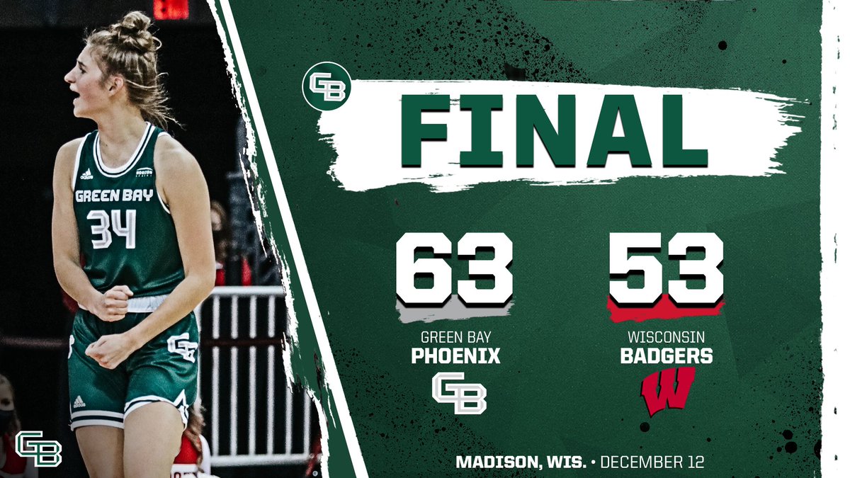 Down goes Wisconsin 😤

#RiseWithUs