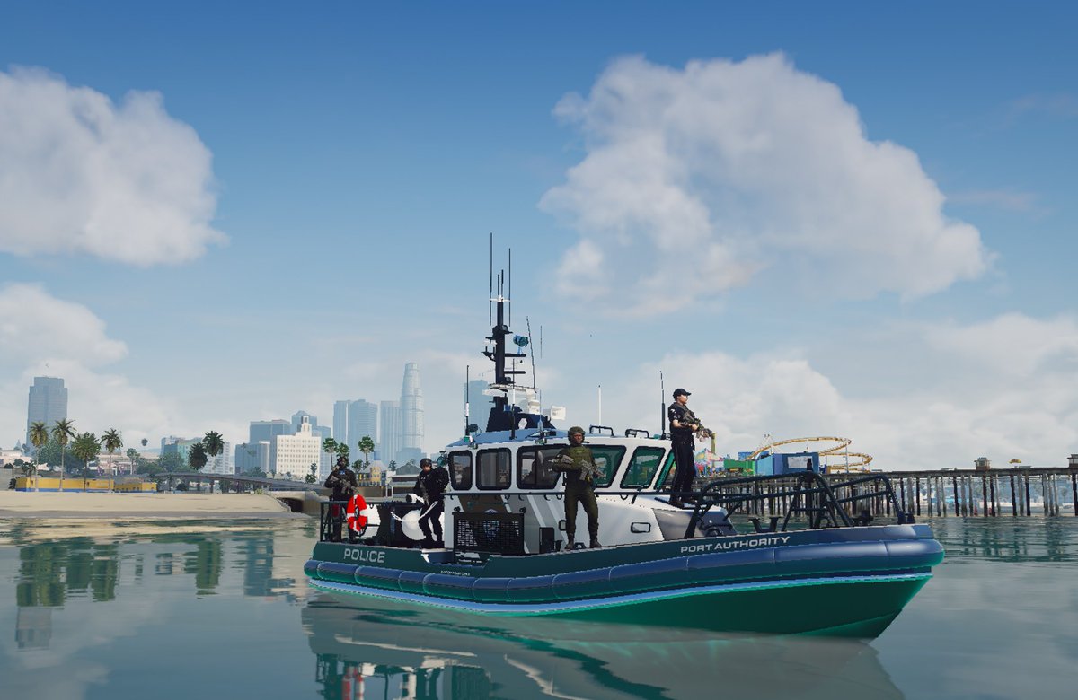 Port Authority and our Special operations group conducting on operation on a  vessel of the west coast of Los Santos

#ARP #FIVEM #AbsoluteRP #grandtheftauto #GTARP