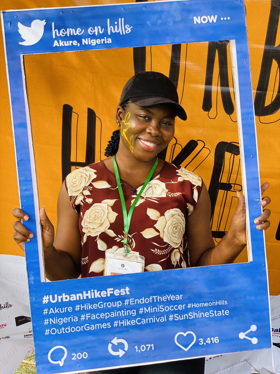 temitope_mercy_'s tweet photo. How we wrapped up the year’s activities 🤸🏽���️🤸🏽♀️🤸🏽♀️
@HomeOnHills
#urbanhikefest
#Hikecarnival
#hikegroup https://t.co/JWTaoHXXMV
