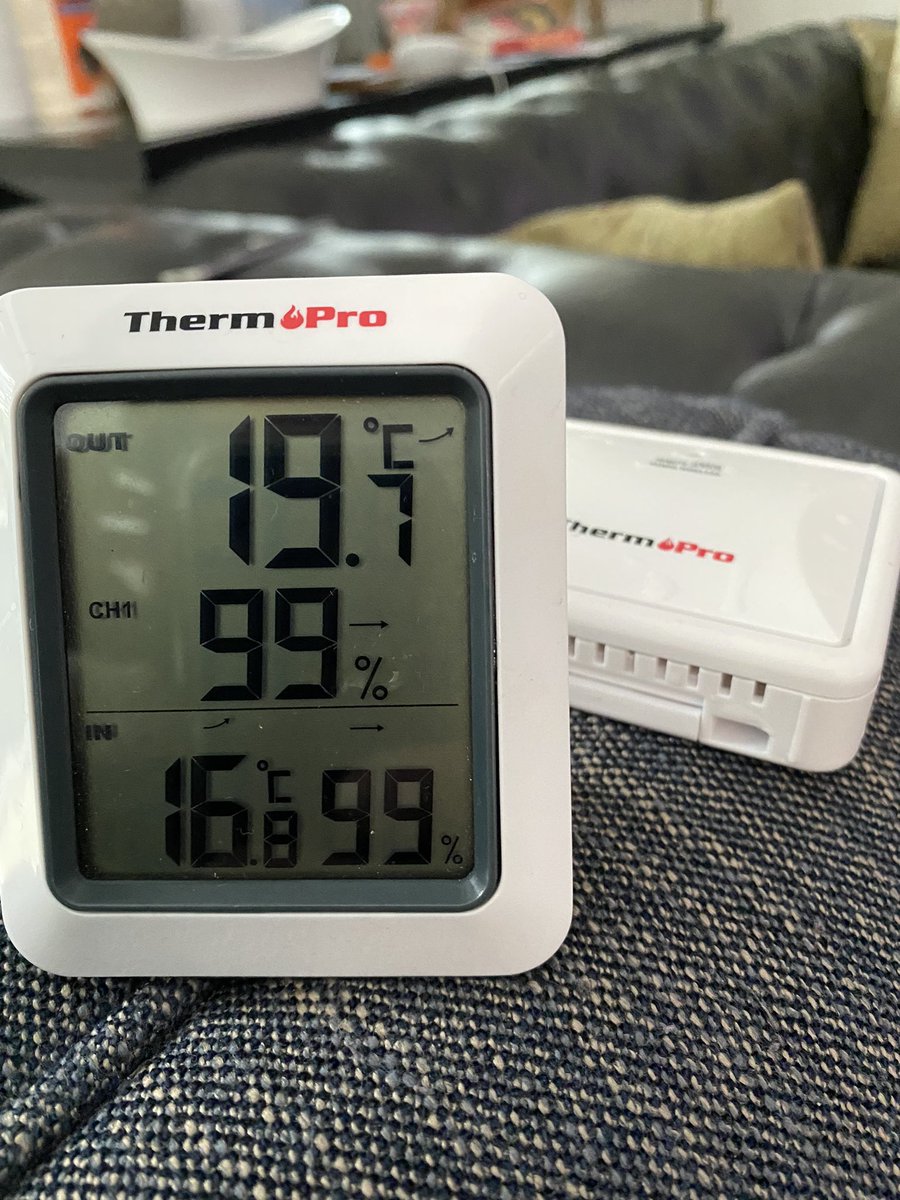 BirdWatcher88's tweet photo. @ThermoProBBQ Hi there! I’ve been struggling to get the base station and remote sensor of the TP-60 to give the same reading when they’re in the same temperature. So I’m not sure which one to believe. Is there a way to calibrate? Thanks! https://t.co/PhyzIL4SEK