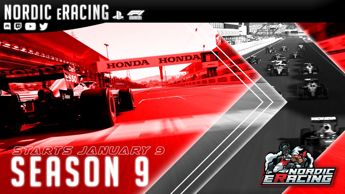 SIGN-UPS!

Remember that you can still sign up for Nordic eRacings season 9! More information on our Discord, which you can find a link to in our bio! See you on track!