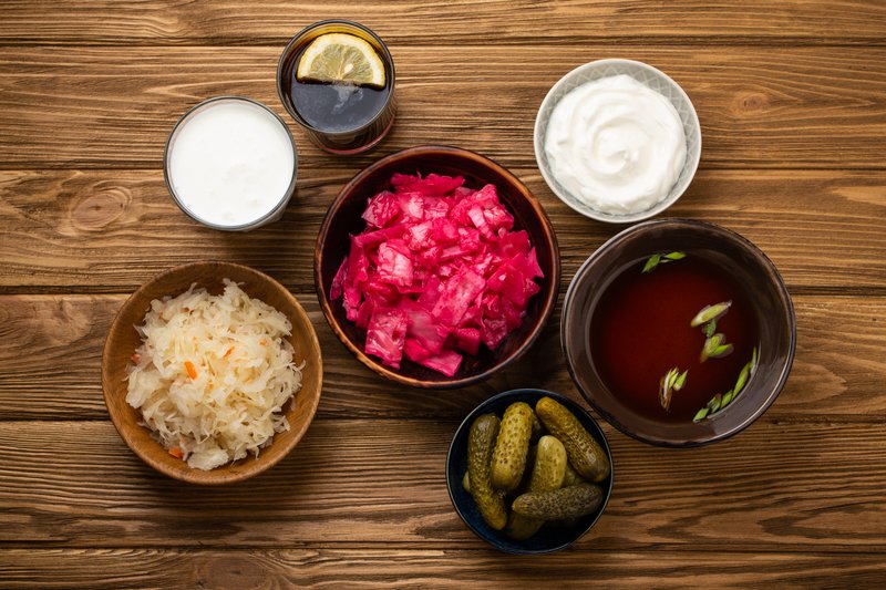 LoriShemek's tweet photo. Optimal Health means having a more diverse array of gut bacteria. 

The more fermented foods such as yogurt, kimchi, sauerkraut, olives, pickles &amp; more people eat, the greater number of gut bacterial species in the gut.

Have at least 1 serving a day.

#guthealth #optimalhealth https://t.co/Knu4XQpWAp