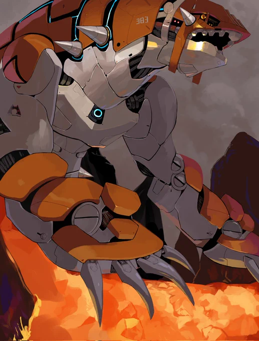Skeb request:No.40
メカグラードン🌋🌋🌋
Creator:ゆにまるさん 